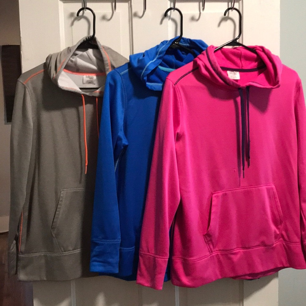 Set of three hoodies